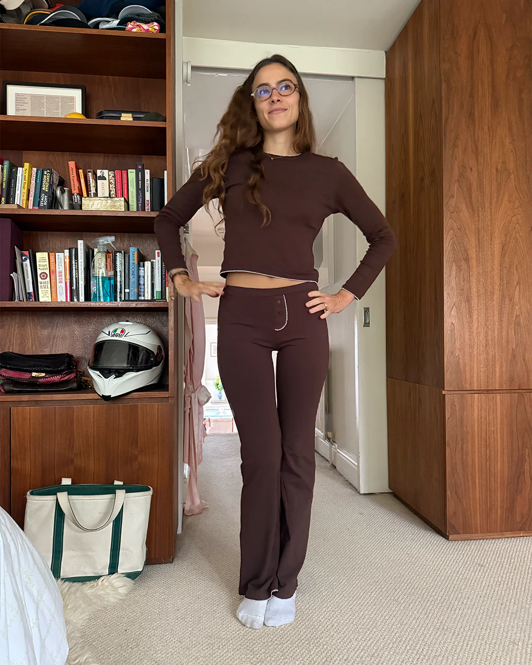 Kicky Pant - Hot Chocolate - Image 4